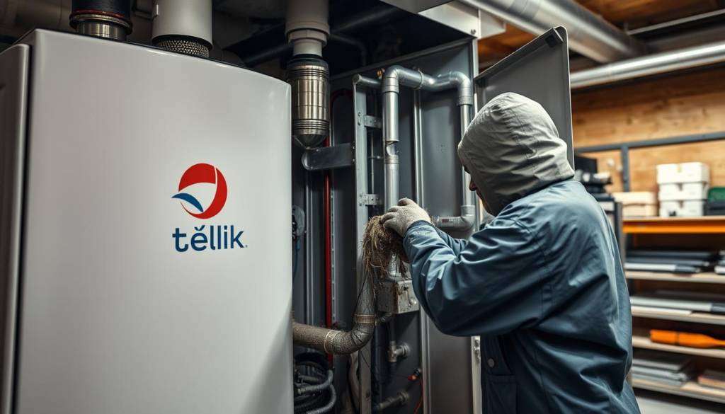 čišćenje kotla na pelet