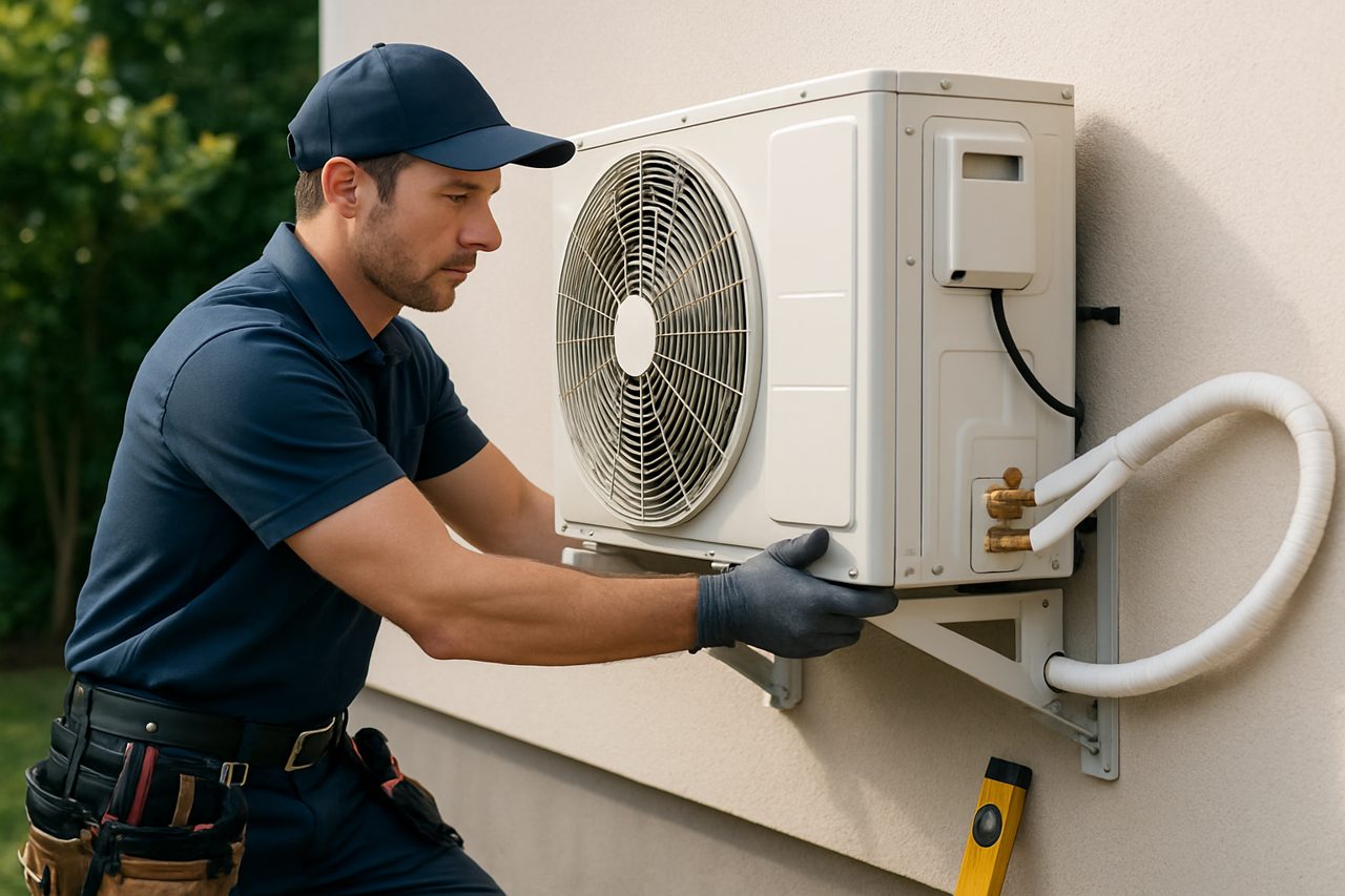Ugradnja spoljne jedinice inverter klime